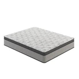 12" Diamond Innerspring Hybrid And Cooling Gel Memory Foam Mattress, High Quality, Pressure Relief, And Motion Isolation by Couch.com