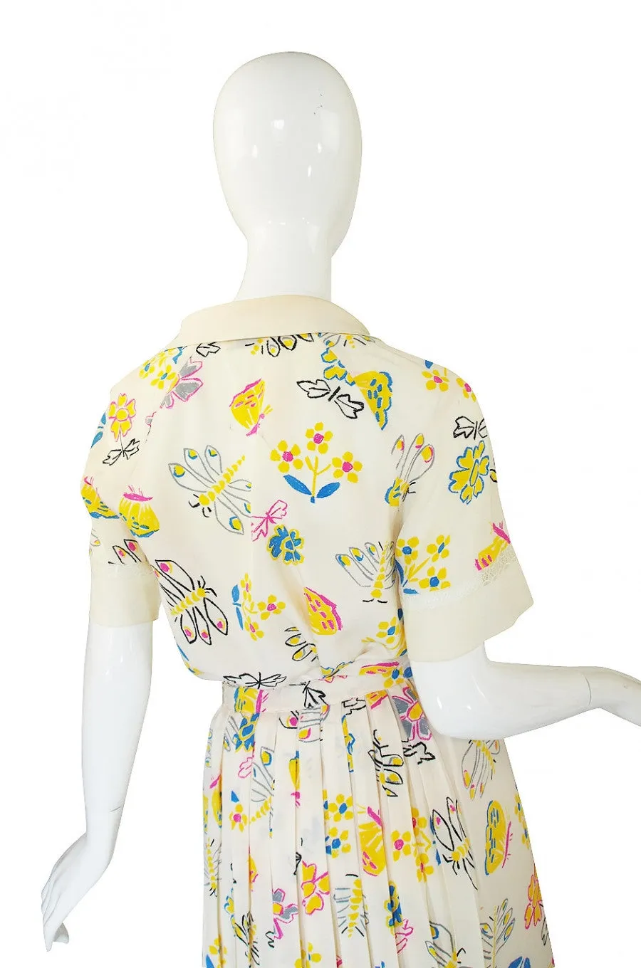 1970s Rare 4 Piece Print Chloe Set