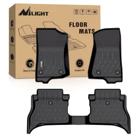 2021-2025 Jeep Wrangler 4XE Hybrid 4 Doors TPE Floor Mats