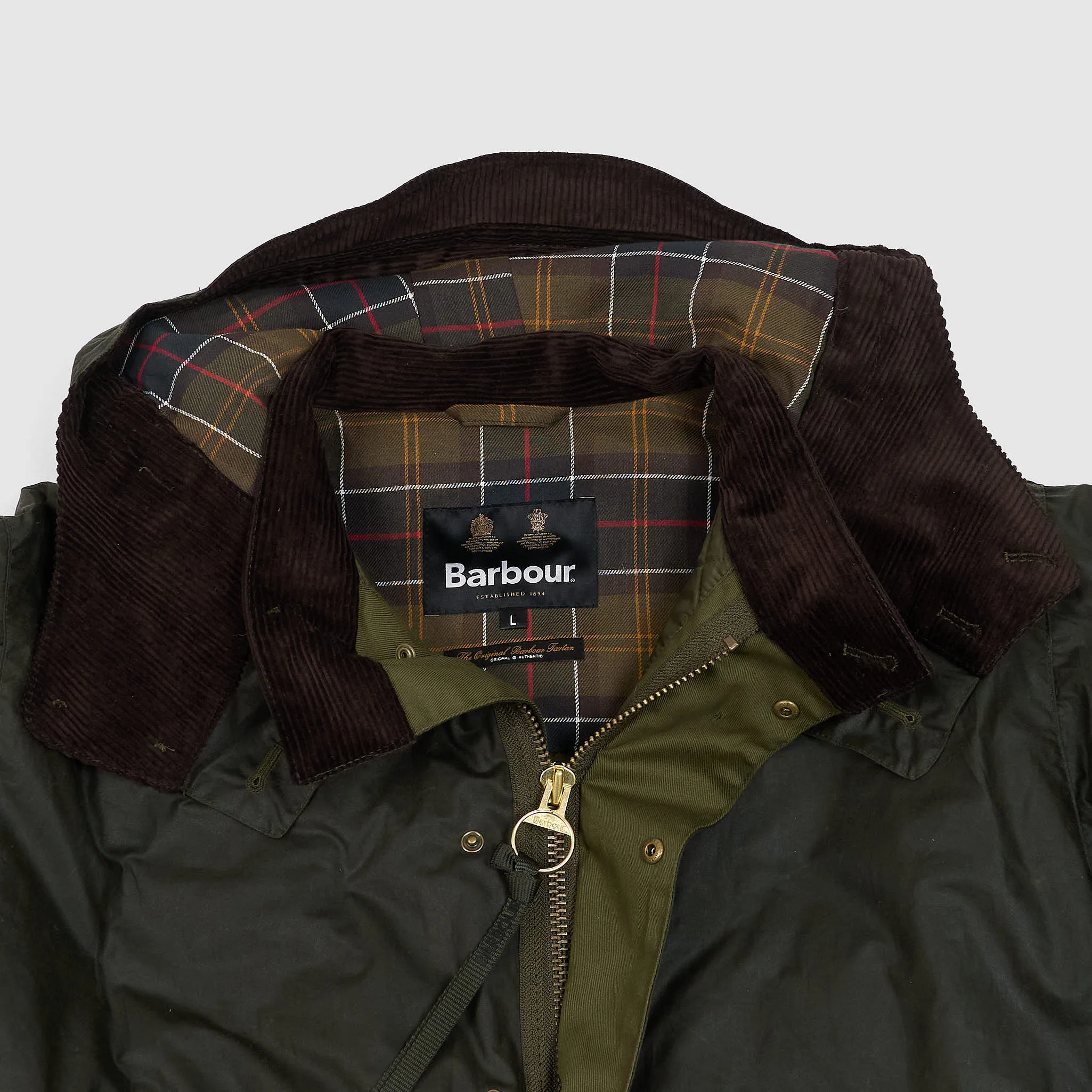 Barbour Waxed Oversized Military Parka