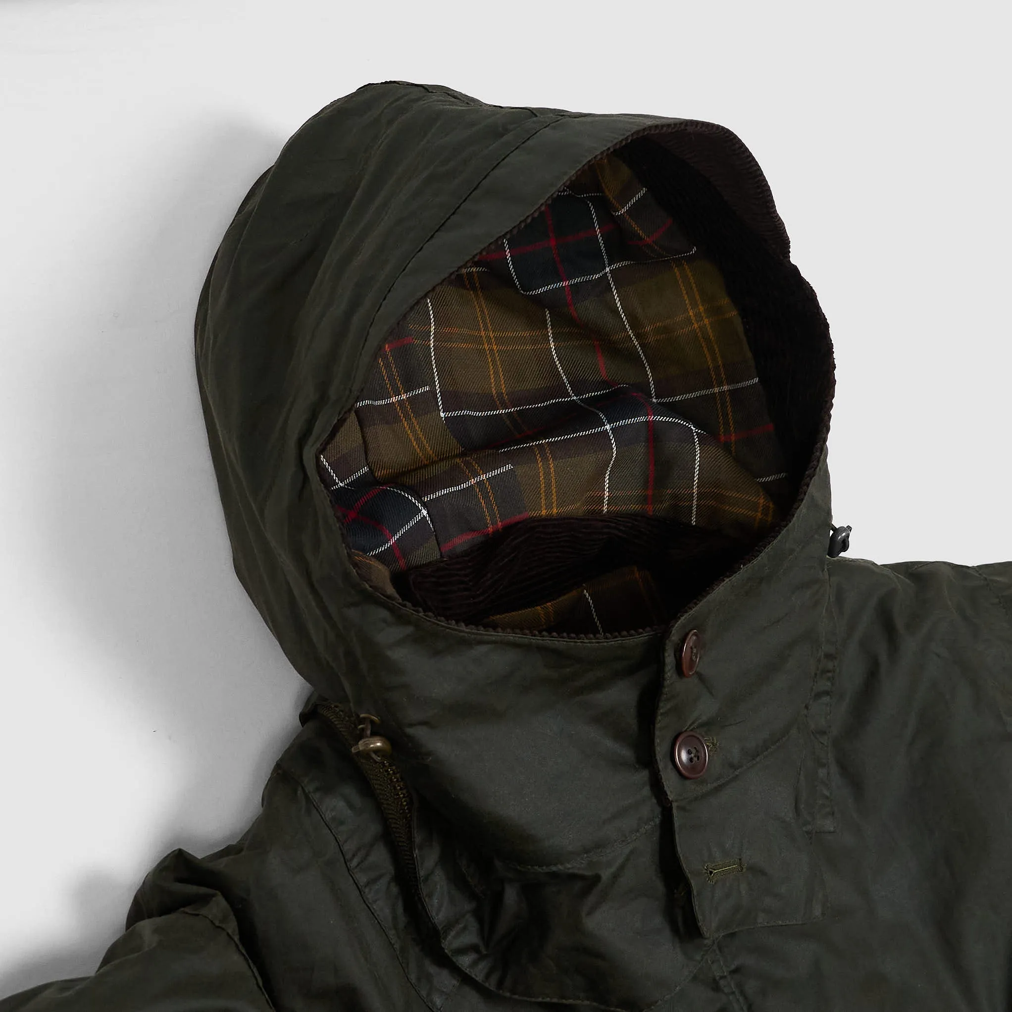 Barbour Waxed Oversized Military Parka
