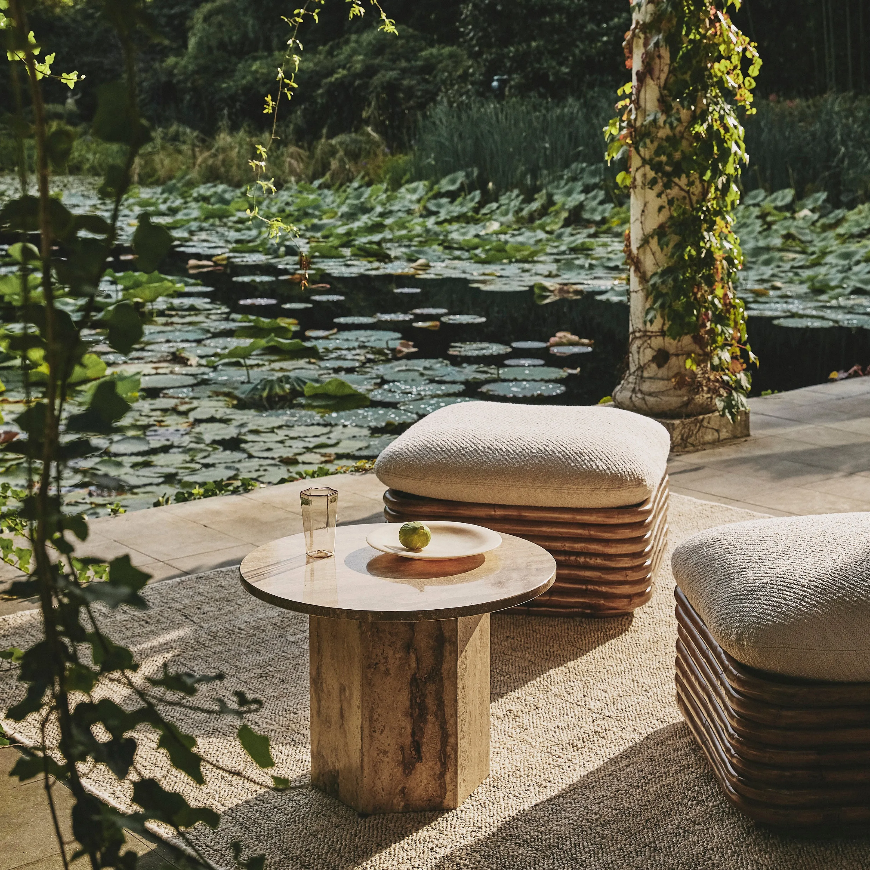 Bohemian 72 Outdoor Ottoman