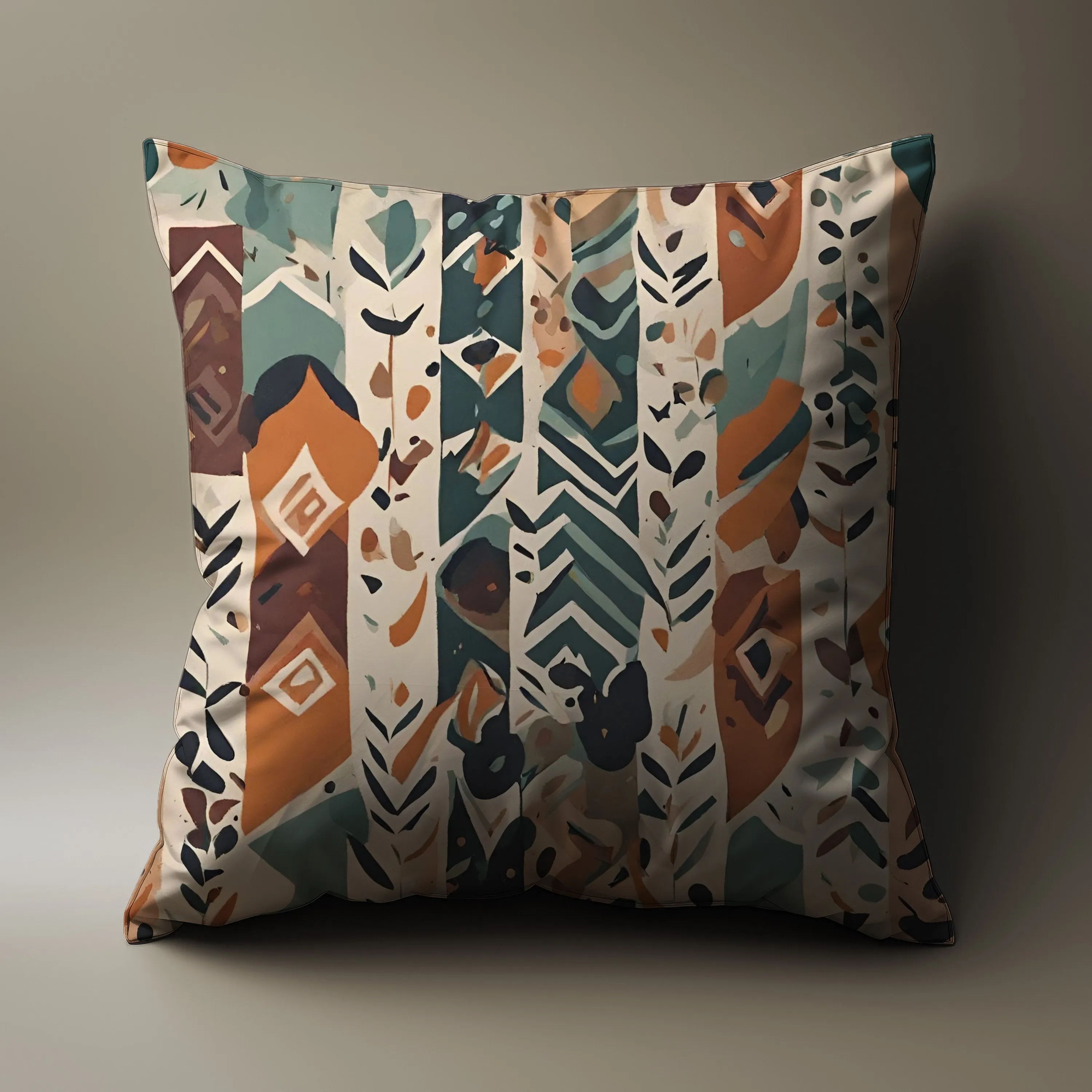 Boho Style Throw Pillow for Home Decor