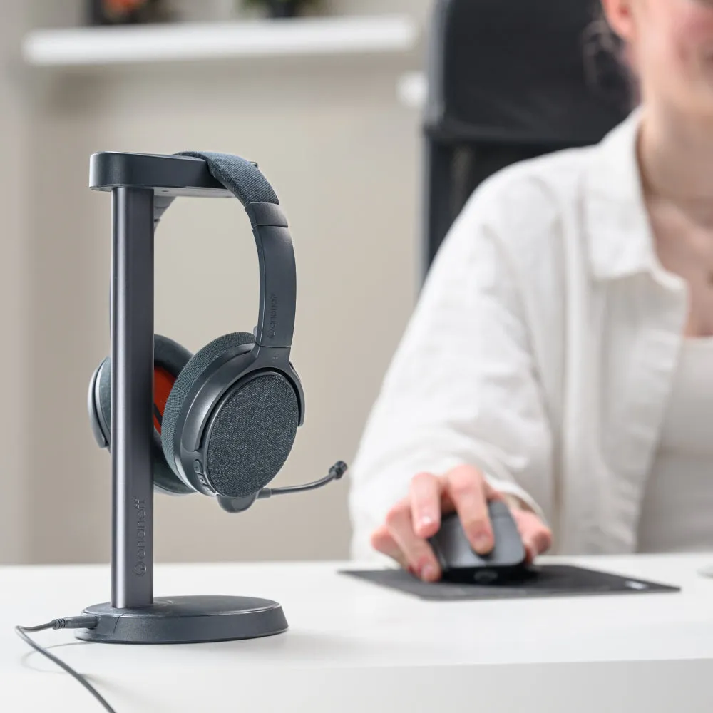 BUDDYPHONES Fokus  Hybrid Anc Headset - Blue
