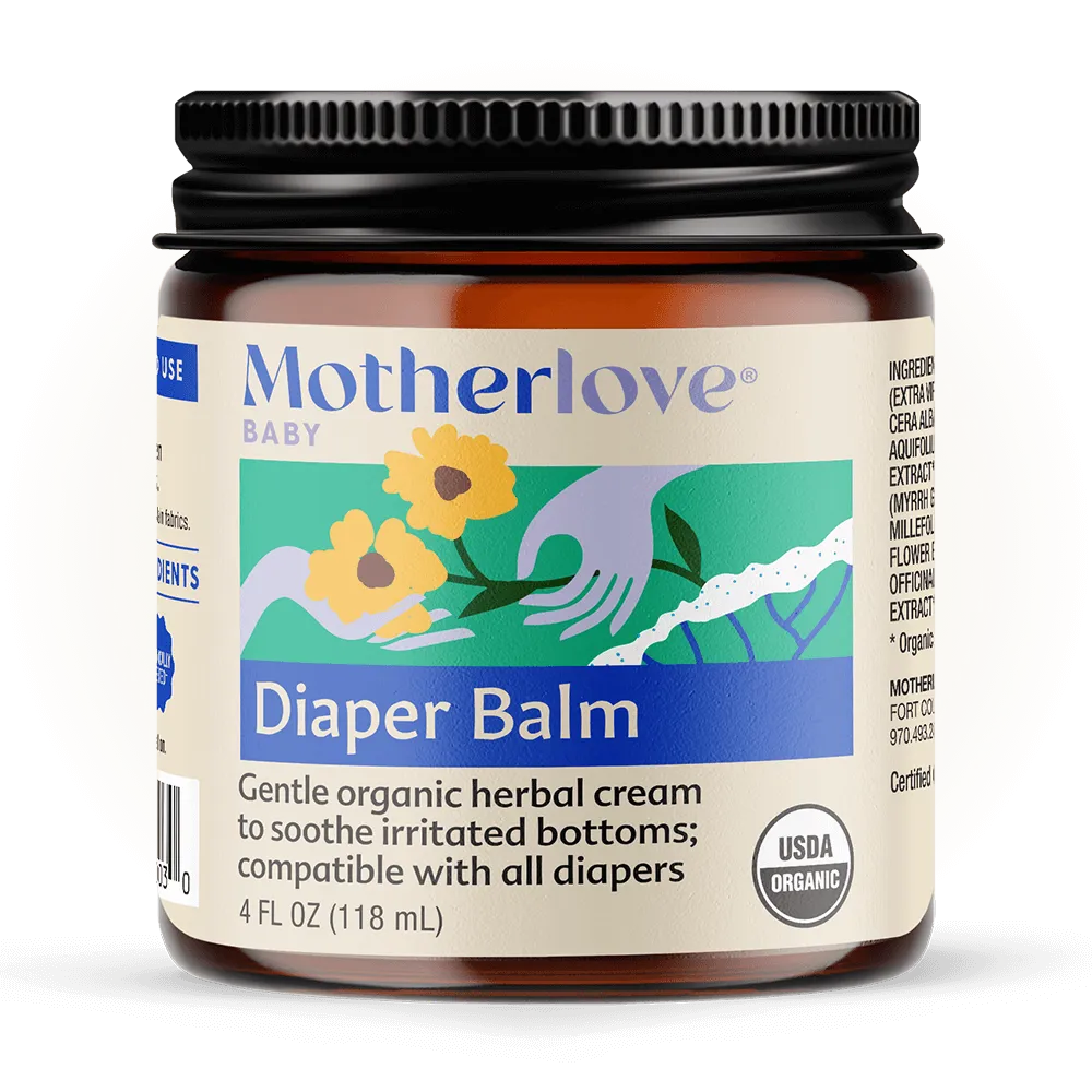 Diaper Balm 4oz by Motherlove