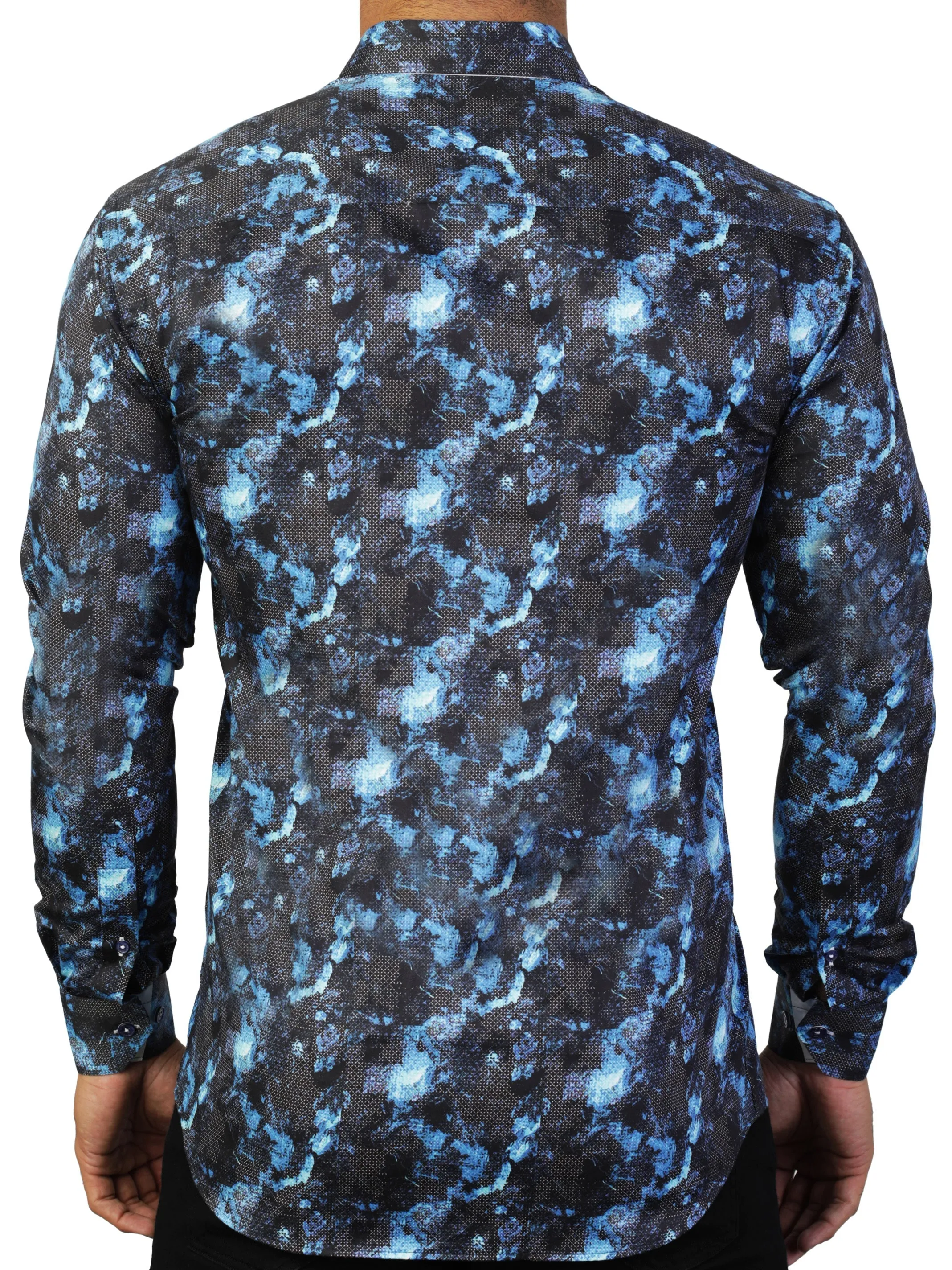 Fibonacci Space Blue