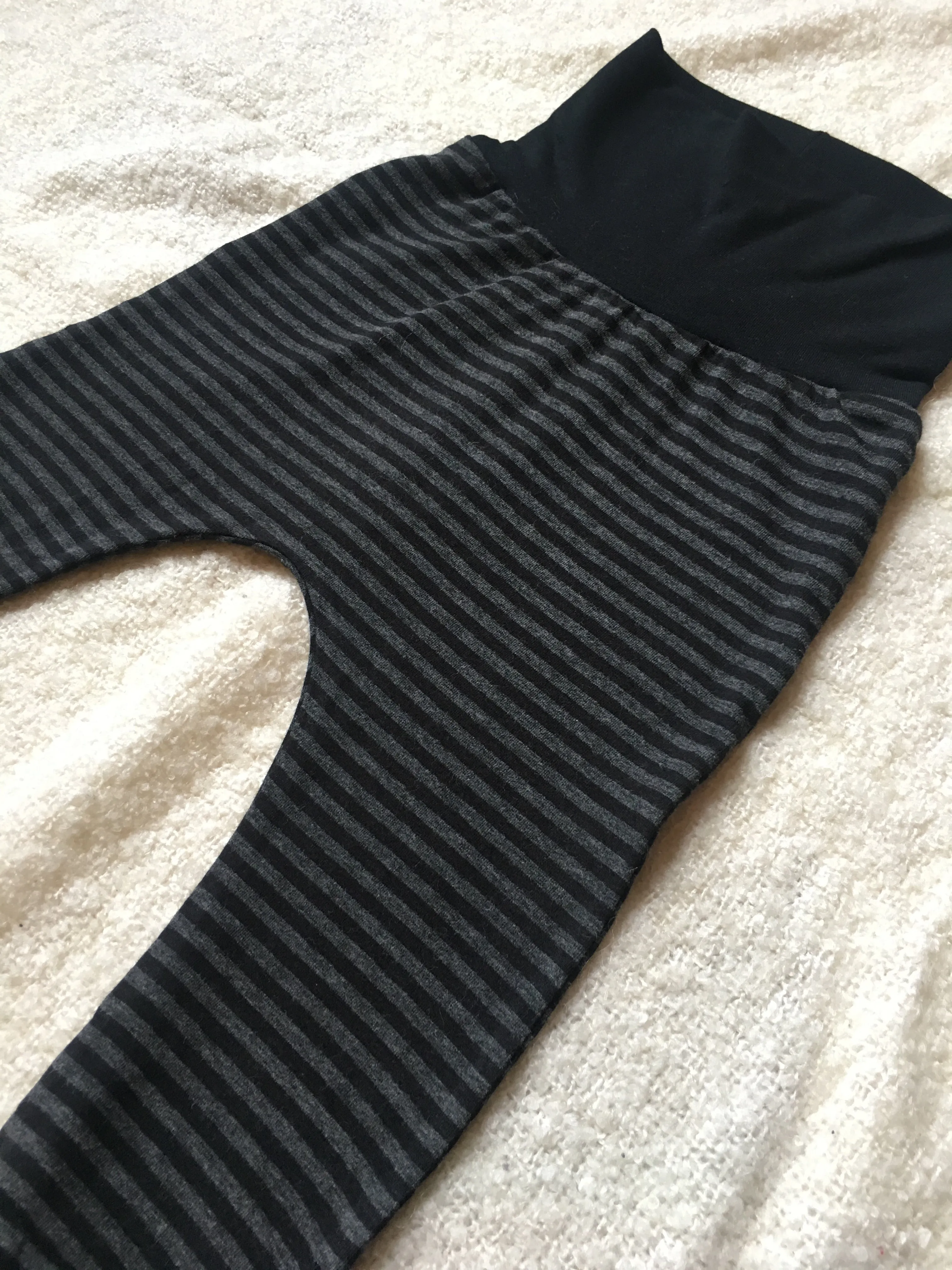 Grey & Black Stripe Harems