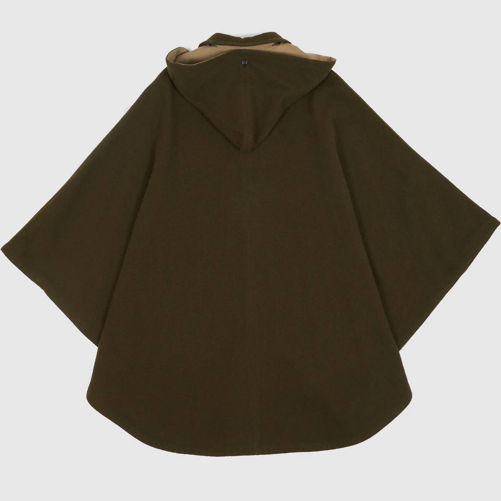 Haver Sack Wool Coat Poncho
