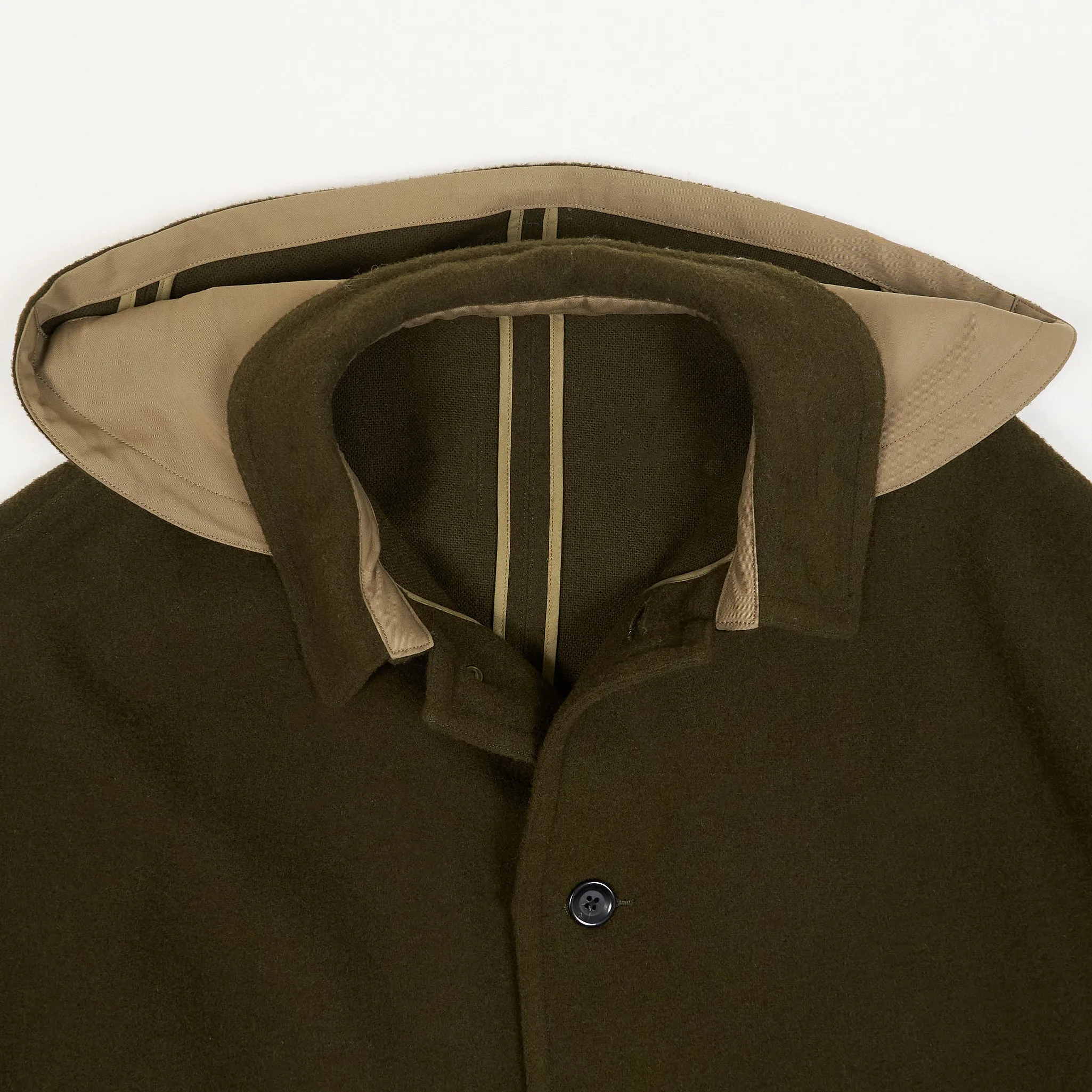 Haver Sack Wool Coat Poncho