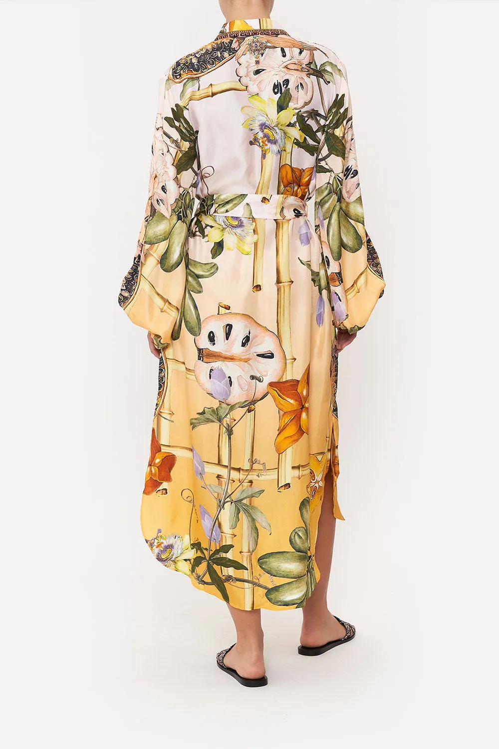 HIGH LOW MIDI SHIRT DRESS ORIGINAL SIN