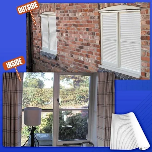 HOT SALES 50% OFF One-Way Imitation Blinds Privacy Window Cover 