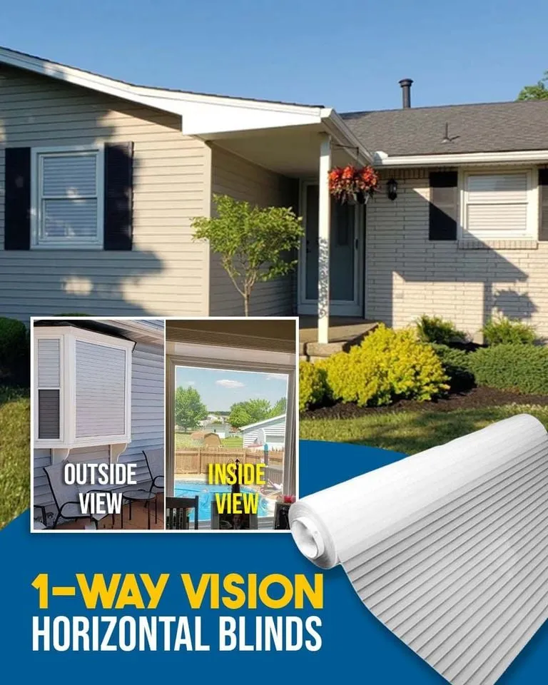HOT SALES 50% OFF One-Way Imitation Blinds Privacy Window Cover 