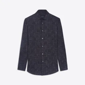 JAMES Textured Print OoohCotton Shirt