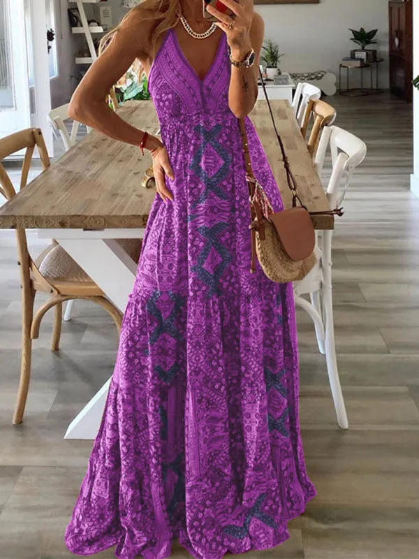 Luna Boho Maxi Dress