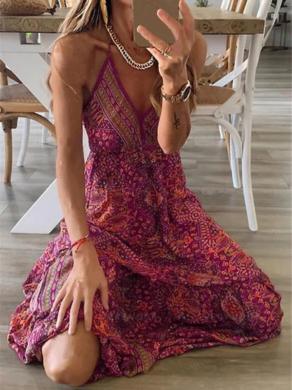 Luna Boho Maxi Dress