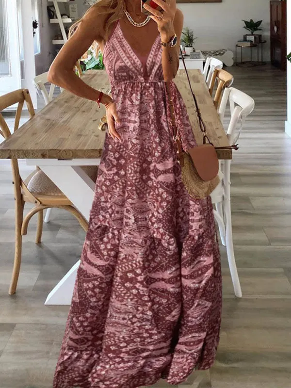 Luna Boho Maxi Dress