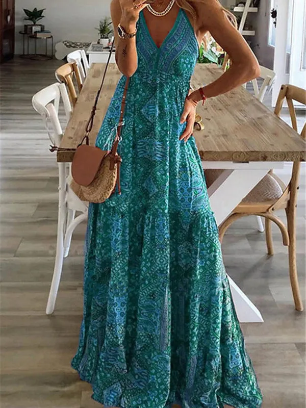 Luna Boho Maxi Dress