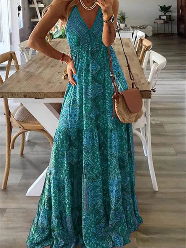 Luna Boho Maxi Dress