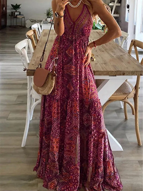 Luna Boho Maxi Dress