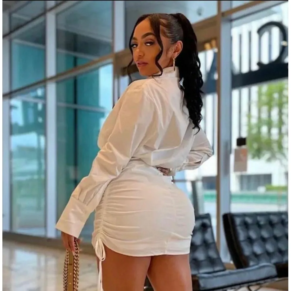 Mini Shirt Dress.