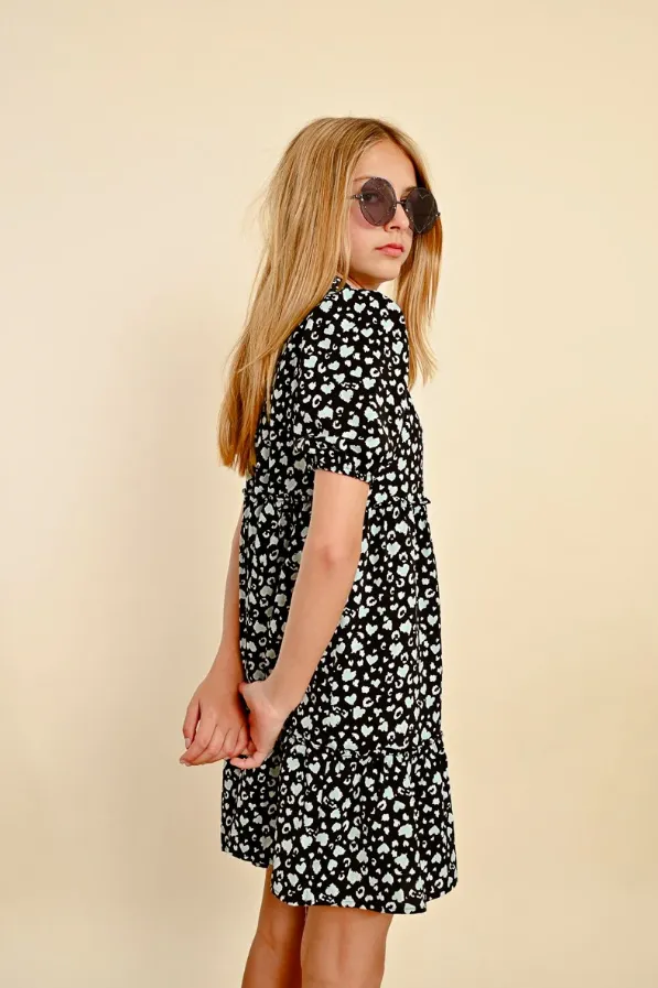 Molly Bracken Girl Short Printed Dress