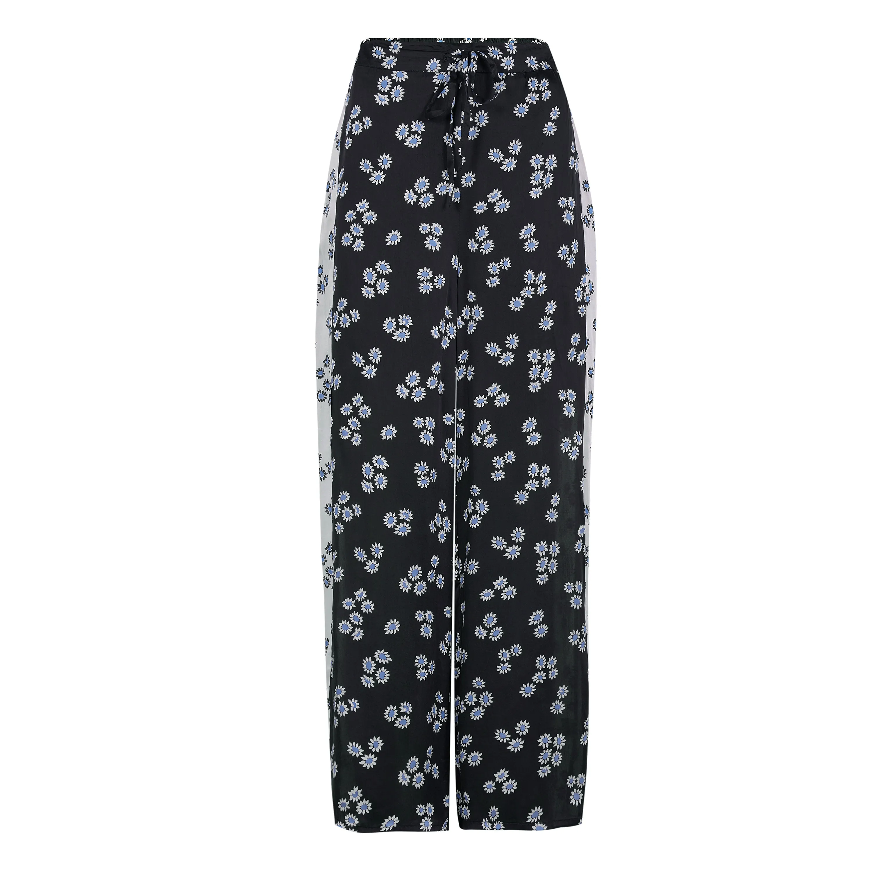 Monochrome Ditsy Panelled Pants