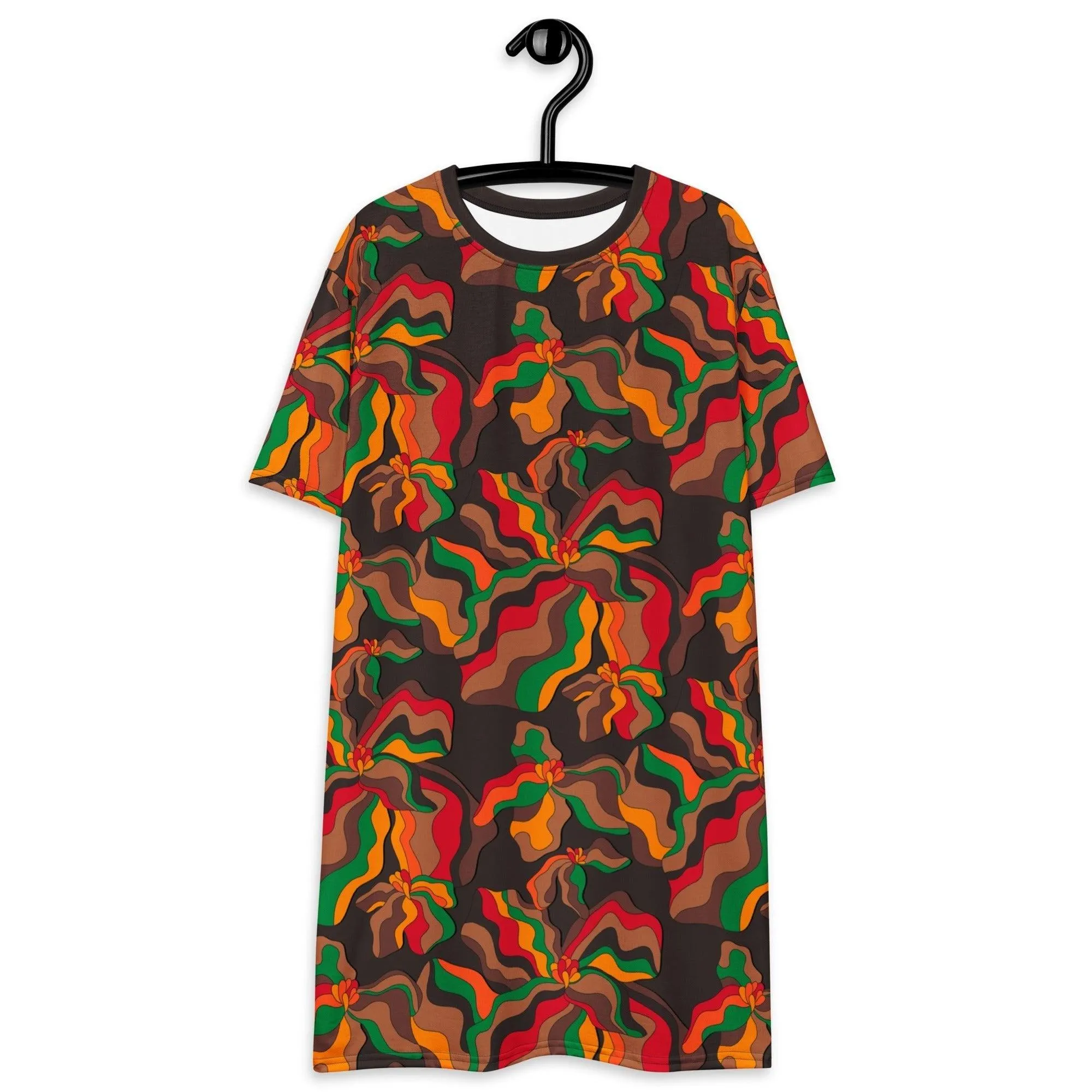 SASSY IRIS retro - T-shirt dress