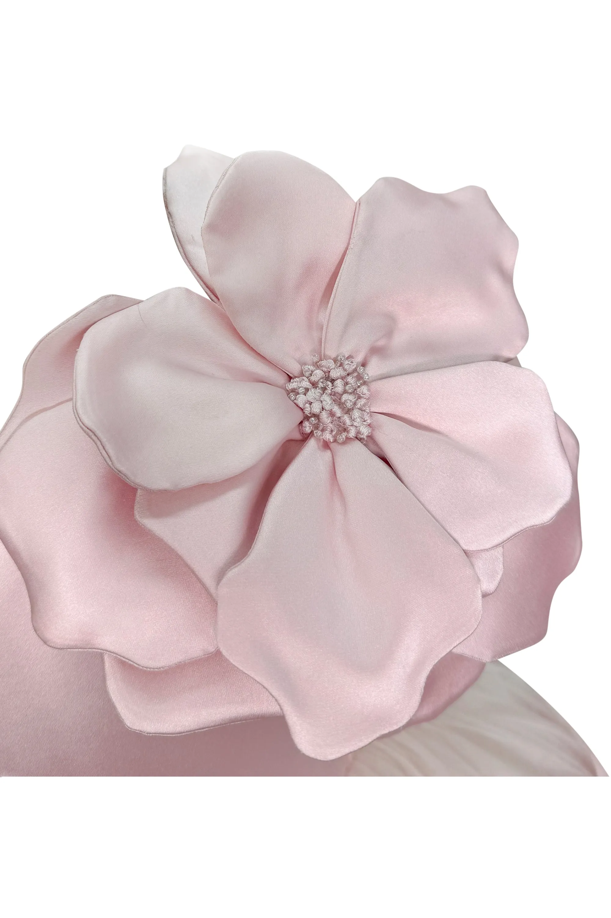 Satin Flower Dress