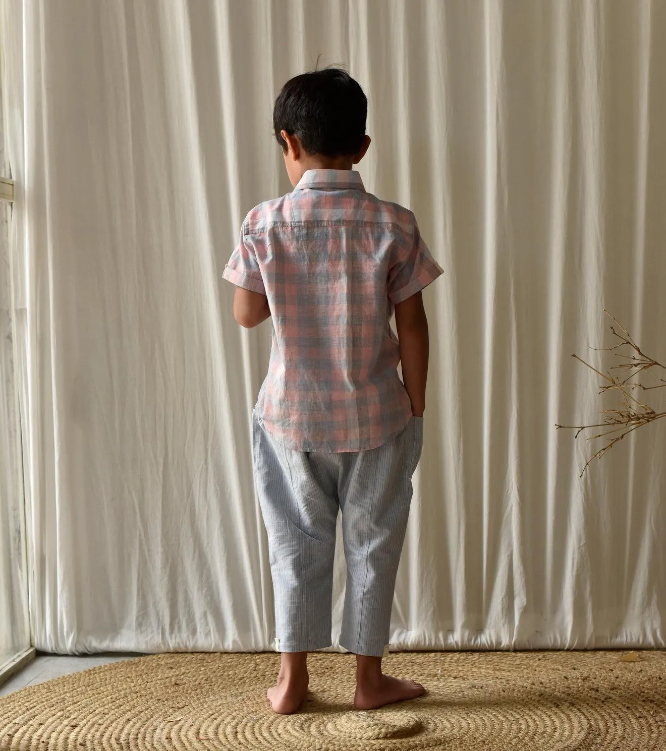 Stone blue pants