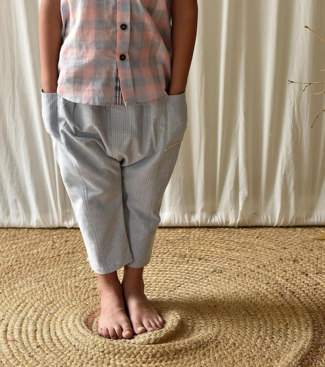 Stone blue pants
