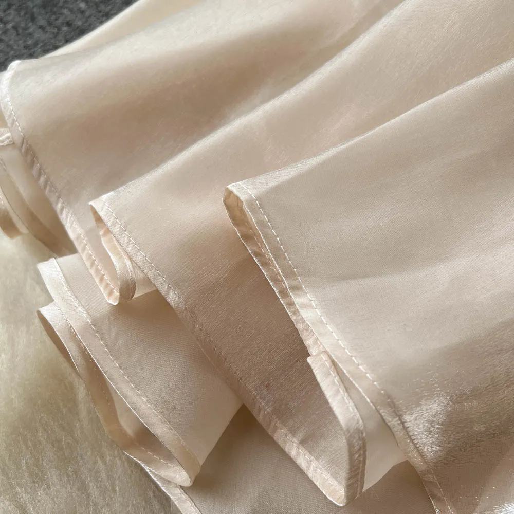 Strapless Halter Puffy Dress