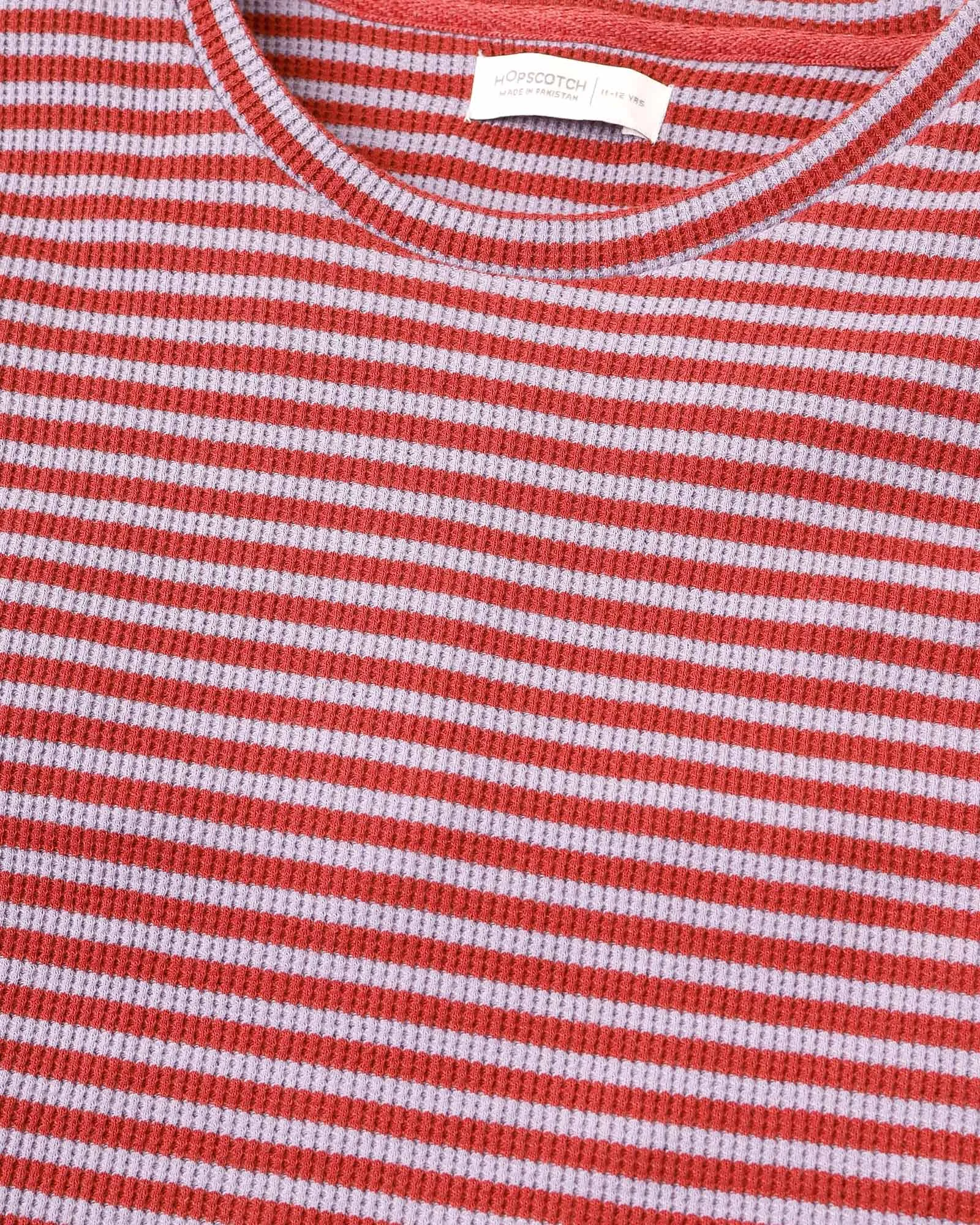 Striped Crop T-Shirt