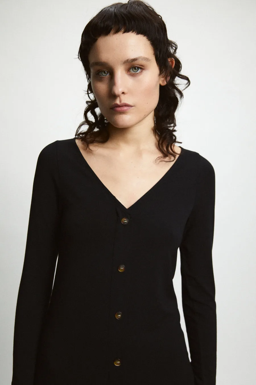 tencel dress - fritz - black