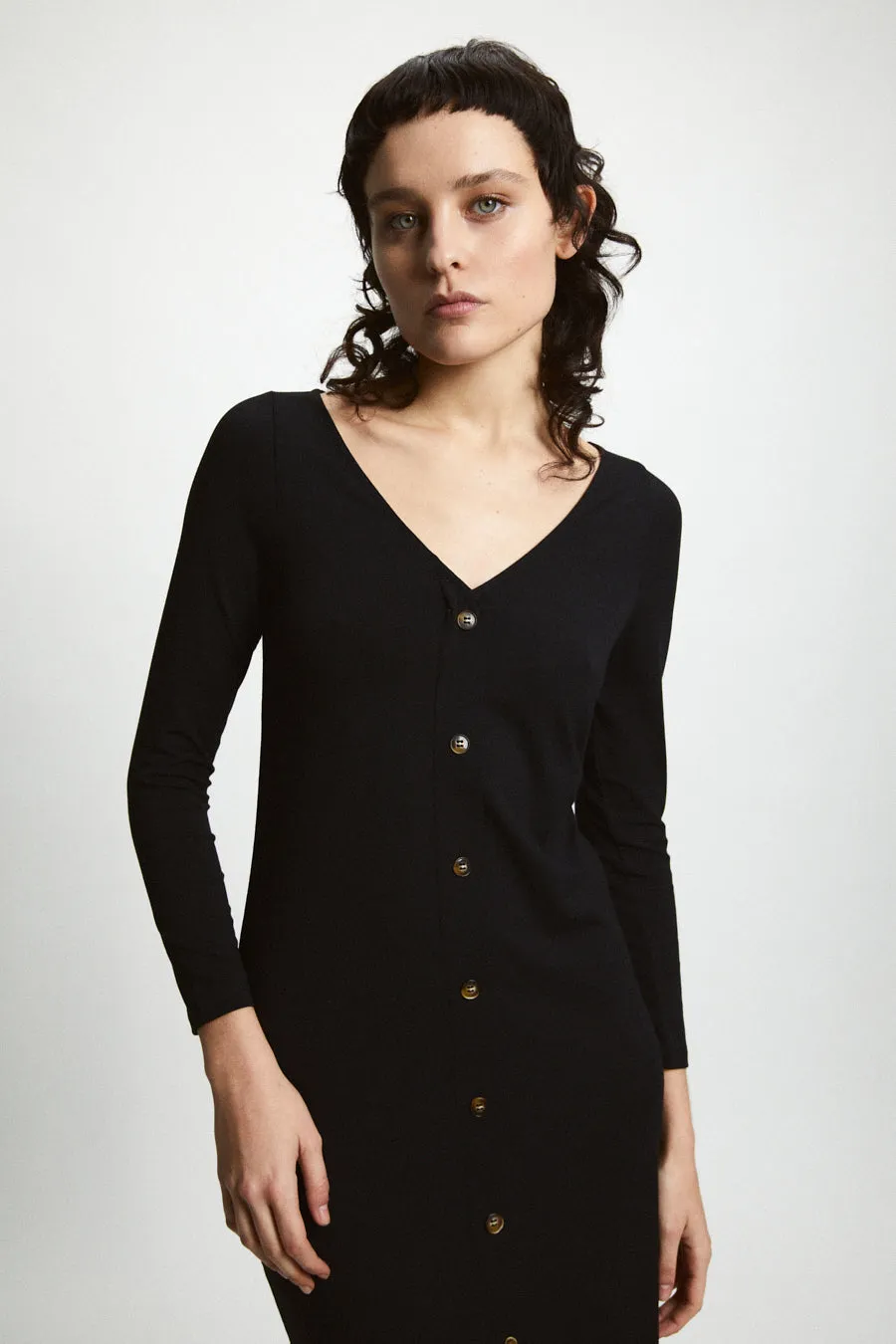 tencel dress - fritz - black